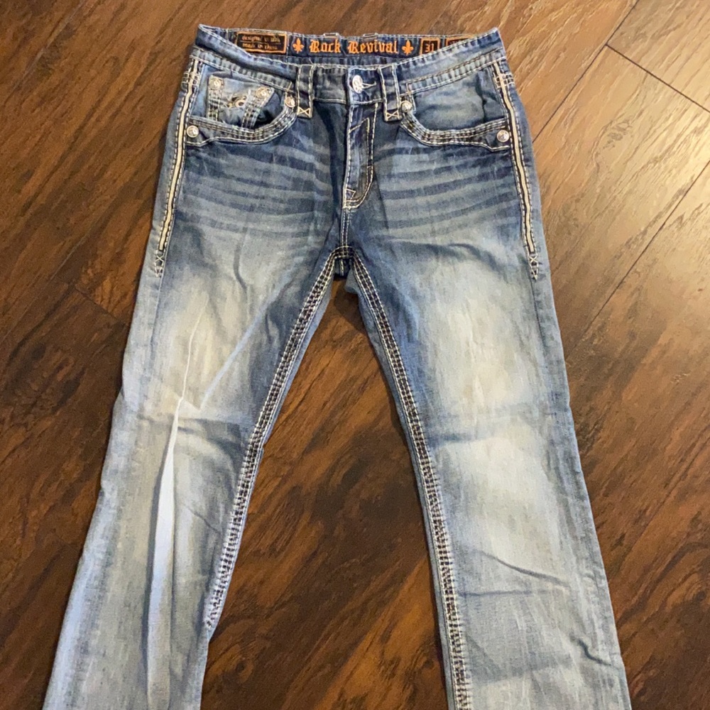 Men’s Rock Revival Jeans